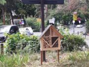 Neues Insektenhotel ist ein Blickfang Gonsenheimer Bürger waren gemeinsam aktiv