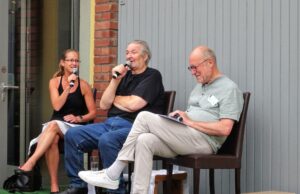 „Hör’ mal, Dicker, am Sonntag bist Du Stadionsprecher!“ 05-Legende Klaus Hafner erzählte amüsante Anekdoten im Christophorus-Hof