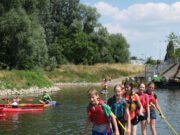 Kanutag und zweiter Oppenheimer Stand-Up-Paddling-Cup