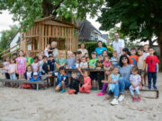 Kita In den Bachgärten: Neue Wasser-Matsch-Anlage und neues Baumhaus