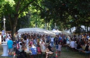 49. Laubenheimer Rebblütenfest eröffnet Tolles Flair im Laubenheimer Park