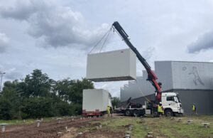 Module für das Interimsgebäude der Max-Planck-Schule