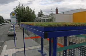 Bushaltestellen: barrierefrei und begrünt