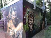 Finther Gasstation strahlt in frischen Farben Verschönerung >>> Ortsvorsteher Manfred Mahle freut sich über schönes Ergebnis