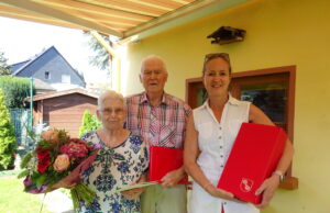 In der Bäckerei funkte es Das Ehepaar Jooß feierte seine Eiserne Hochzeit in Hechtsheim