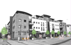 Landesprogramm „Zukunft Innenstadt“ Die Umgestaltung des Marktplatzes an der „Alten Malzfabrik“ beginnt