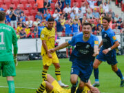 Pokalspiel verloren und an Prestige gewonnen Schott-Familie feierte das DFB-Pokalspiel seiner Fußball-Mannschaft gegen Borussia Dortmund