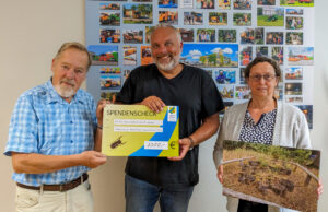 Spende aus Flohmarkterlös soll bedrohten Hirschkäfern helfen