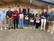 Treue Jubilare ausgezeichnet Fastnacht >>> Sommerfest des CCW in Weisenau