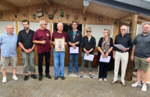Treue Jubilare ausgezeichnet Fastnacht >>> Sommerfest des CCW in Weisenau