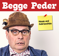 Journal LOKAL verlost 3 x 2 Eintrittskarten für Begge Peder Begge Peder präsentiert „Neues und Gebrauchtes“ am 8. Dezember im Bürgerhaus Mainz-Finthen