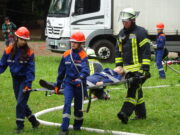 Brandschützer demonstrierten ihre Einsatzbereitschaft Brandschutz >>> Gonsenheimer Feuerwehrfest lockte viele Besucherinnen und Besucher an