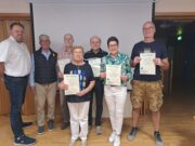 Große Wiedersehensfreude bei der TGM Ehrenmitglieder- und Jubilarentreffen im Gesellschaftsraum