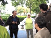 Ortsvorsteher stellte sich den Fragen SOZIALES Quartiersgespräch mit Daniel Köbler in der Berliner Siedlung