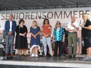 Kulinarische Angebote und ein attraktives Kulturprogramm Das 27. Seniorensommerfest "Lebe jetzt" fand auf dem Marktplatz am Mainzer Dom statt