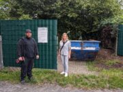 Neuer Grünschnittplatz am Friedhof Bauschheim