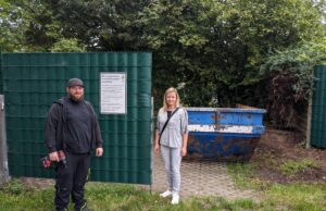 Neuer Grünschnittplatz am Friedhof Bauschheim