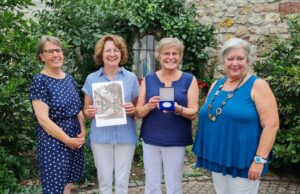 Stadtplakette für den VdK Ortsverband Wicker