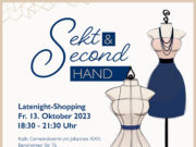 „Sekt und Second Hand“ PopChor Hörsturz aus Nauheim veranstaltet seinen nächsten Abgabebasar