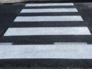 Verkehrsversuch mit Fußgängerüberwegen in Weisenauer Straße