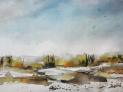 Kunstführung: Carlo Reisch – Landschaften 2019 bis 2023 Führung durch Rathausausstellung am 6. Oktober um 17 Uhr