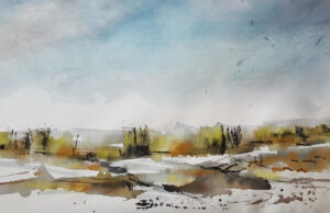 Kunstführung: Carlo Reisch – Landschaften 2019 bis 2023 Führung durch Rathausausstellung am 6. Oktober um 17 Uhr