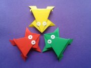 Origami-Workshop in der Bücherei