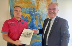 Volker Draisbach für 25 Jahre Dienst geehrt