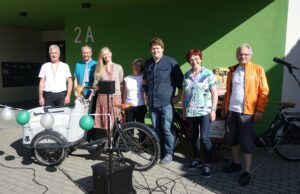 Ein Beitrag zu nachhaltiger Mobilität „Kita-Kutsche“ der Emmausgemeinde in Betrieb genommen