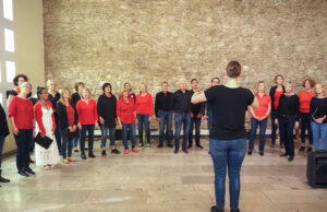 Zwei Chöre und ein Ensemble vereint