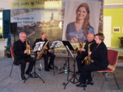 „Sax in the City“ Oppenheimer Saxophonquartett am 2. Dezember zu Gast