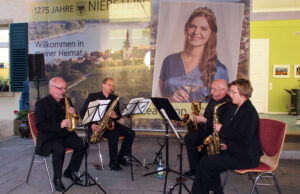 „Sax in the City“ Oppenheimer Saxophonquartett am 2. Dezember zu Gast