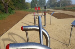 Neue Outdoor-Fitness-Anlage fertiggestellt