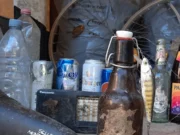 Sauber gemacht Bodenheim Fahrrad, Radio, Flaschenpost – Fazit des RhineCleanup in Bodenheim