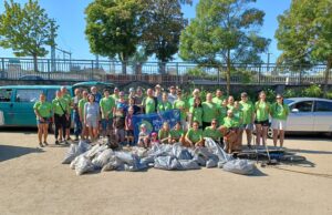 Sauber gemacht, Nierstein RhineCleanUp mit mehr als 50 Helfer:innen