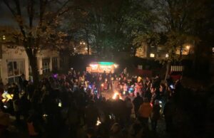 „Bunte Laternen erleuchten den Weiher“ – Laternenfest der Kita Pusteblume