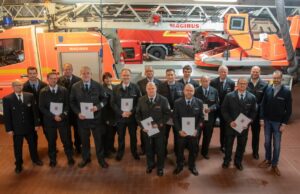 Engagierte Feuerwehrkräfte