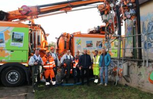Rund um die Uhr für Rüsselsheim im Einsatz Das Kanalteam des Städteservice