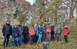 Freizeit Plus Wanderung der SKG Bauschheim am 12.11.2023 Rund um das Kloster Disibodenberg