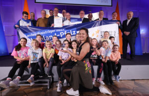 Silber für das „GreenTeam“ „Großer Stern des Sports“ geht nach Budenheim