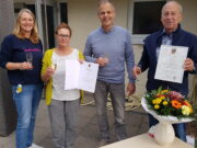 40 Jahre im Dienst zum Wohl unserer Kinder Jubiläum Stadt Nierstein ehrt Heidemarie Schneider