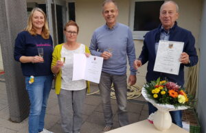 40 Jahre im Dienst zum Wohl unserer Kinder Jubiläum Stadt Nierstein ehrt Heidemarie Schneider