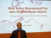 „Was kann Wasserstoff für den Klimaschutz leisten?” Interessante Infoveranstaltung der FDP Finthen