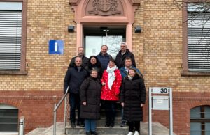 Delegation aus Kölleda zu Gast auf dem Hochheimer Markt 2023