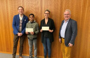 Preisübergabe im Rahmen des Flörsheimer Stadtradelns