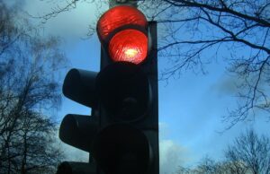 Neue Verkehrsführung am Haßlocher Kreisel