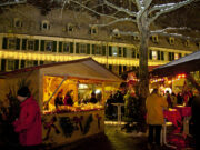 Kulinarisches und Selbstgemachtes beim Rüsselsheimer Weihnachtsmarkt