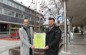 Klimafreundliche Bepflanzung des Einkaufszentrum Königstädten