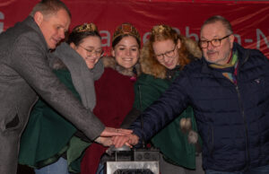 „Symbol der Zuversicht“ Ingelummer Kerz leuchtet mit LED-Technologie