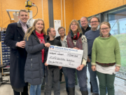 AZUBITAG im ATRIUM – Spenden für den guten Zweck 2300 € für die ZOAR Werkstätten in Heidesheim